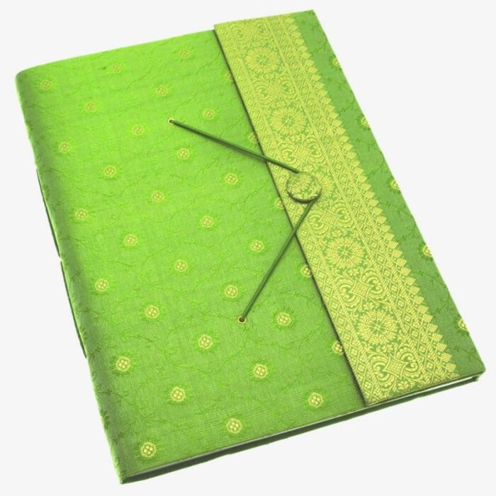 Extra Large Green Sari Album