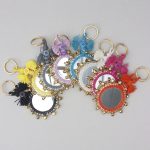 Tassel Mirror Keyrings