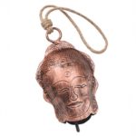 Antique Copper Finish Buddha Bell