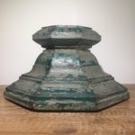 Hand Carved Mango Wood Pillar Bases