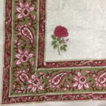 Hand Block Print Tablecloth #5