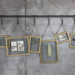 Azizi Wall Hung Brass Frame