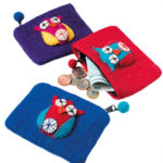 Felt Owl Purse