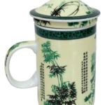 Bamboo Design Infuser Mug