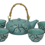 Duck Egg Blue Tea Set