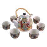 Palace Design Tea Set Plus 6 Cups