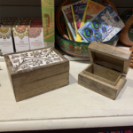 White Painted Wooden Box