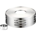 Stainless Steel Teapot Warmer with Tealight Holder
