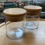 Glass Tea Jar with Bamboo Lid 3 sizes